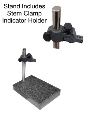 18x24x3 Comparator Stand w/ Stem Clamp - A Grade