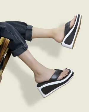 Brown & White Daily Grind Slides