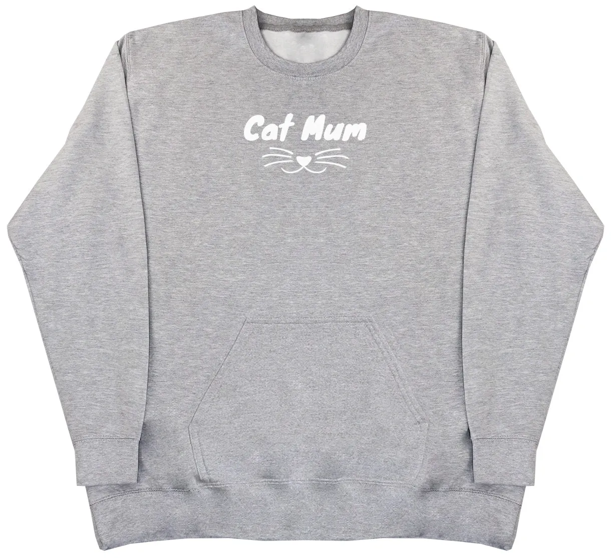Cat Mum - Huge Oversized Hoodless Hoodie