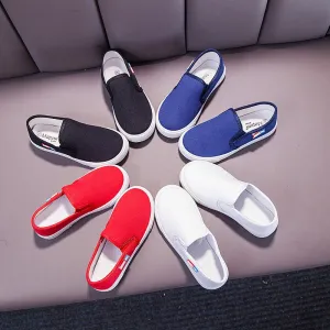 Children Shoes for Boys/Girls. Solid Color Sneakers, Simple, Breathable, Non-slip
