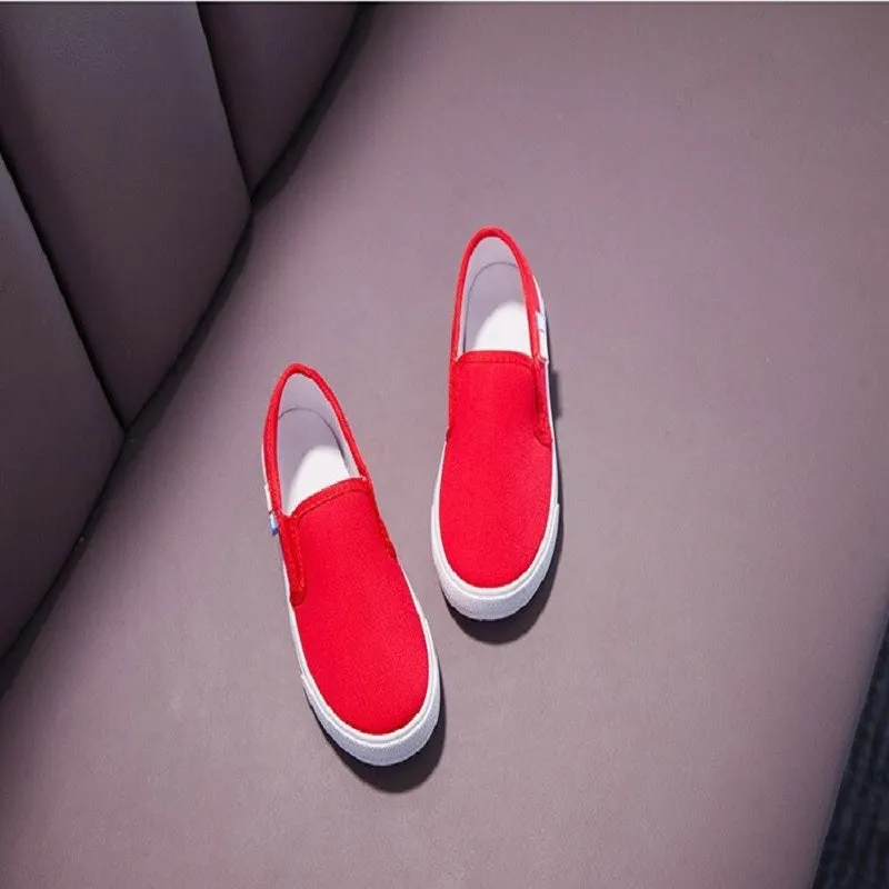 Children Shoes for Boys/Girls. Solid Color Sneakers, Simple, Breathable, Non-slip