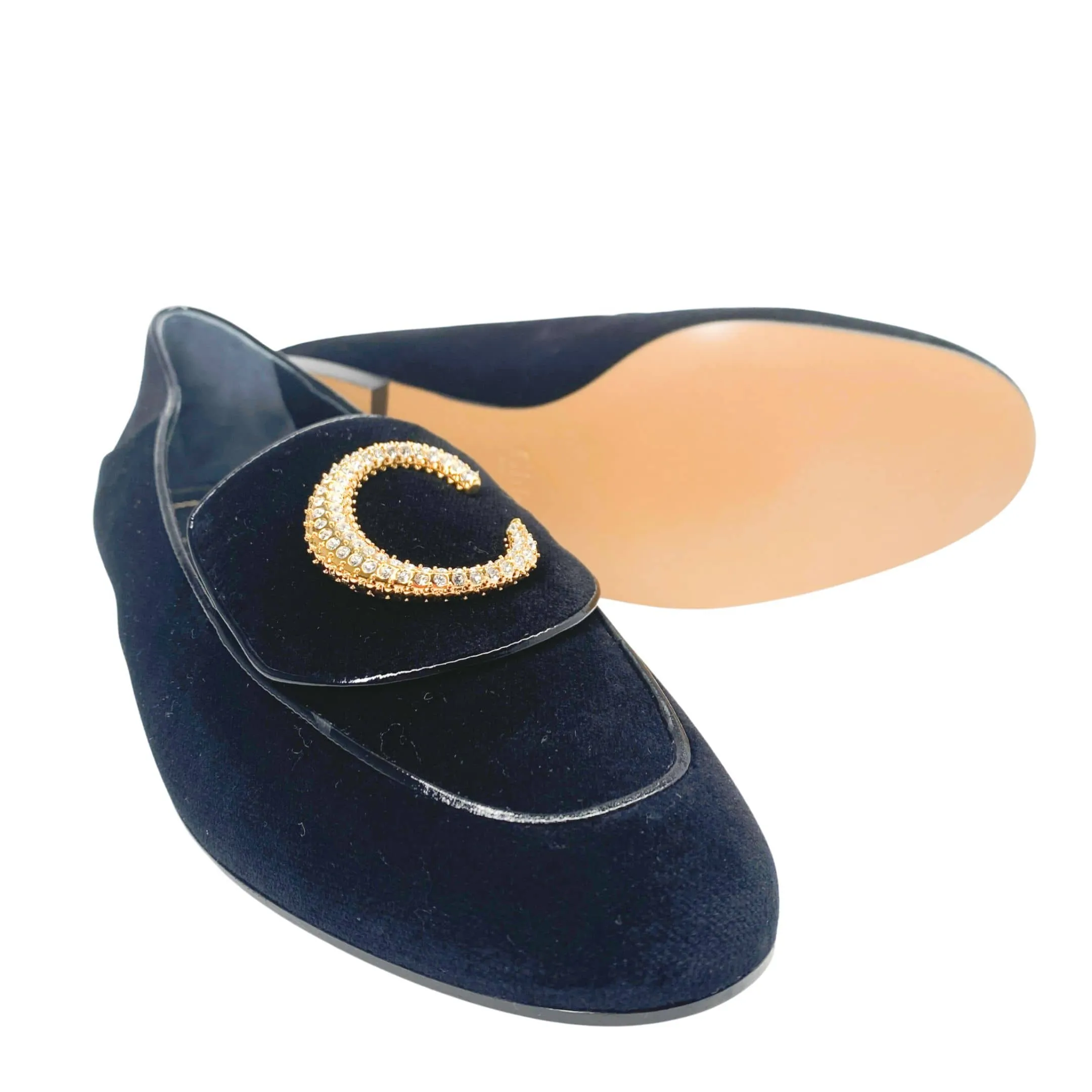 Chloe C Loafers black