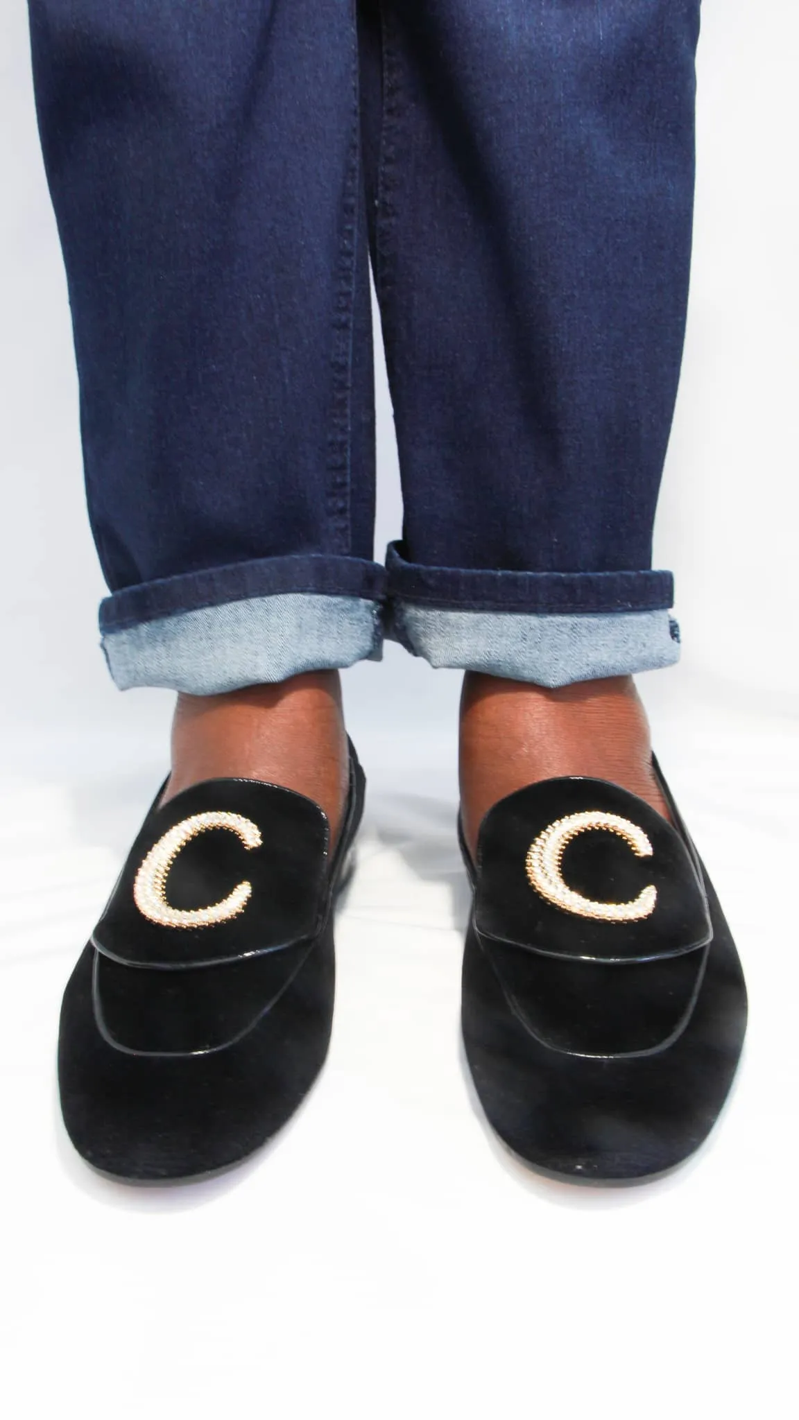 Chloe C Loafers black