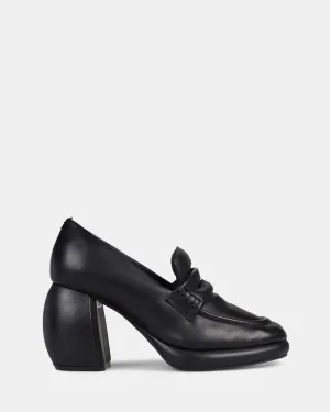 Cur Loafer 1 W Black Leather