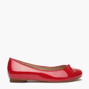 Grace Red Patent Leather Ballet Flat