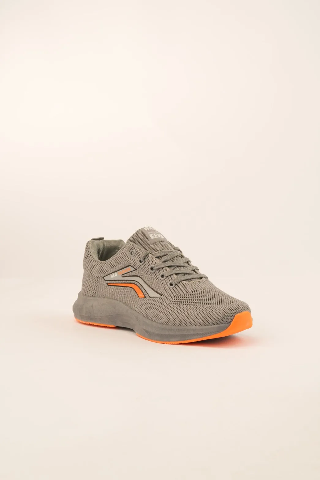 Graphite Gray Sports Sneakers