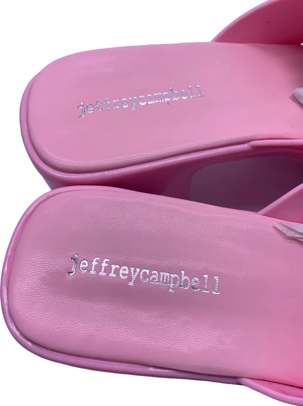 Jeffrey Campbell Pink Patched Platform Heels UK Size 8