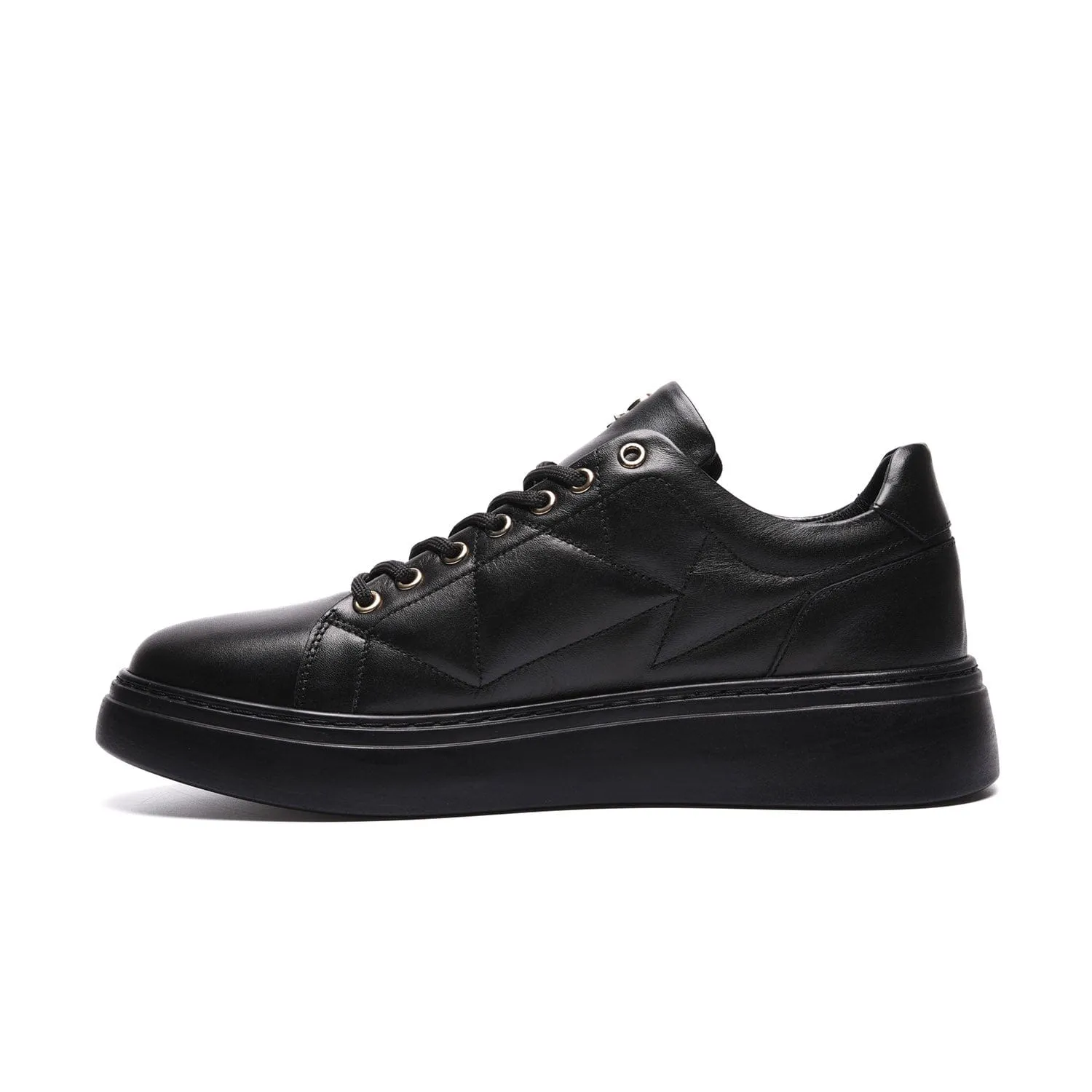 John Richardo Mens Sneakers Black - 17169-1