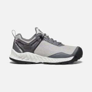 Keen Women's Nxis Evo Waterproof Shoes- Steel Grey/ English Lavender
