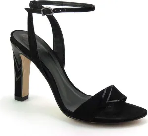 Lima Suede Sandal Black