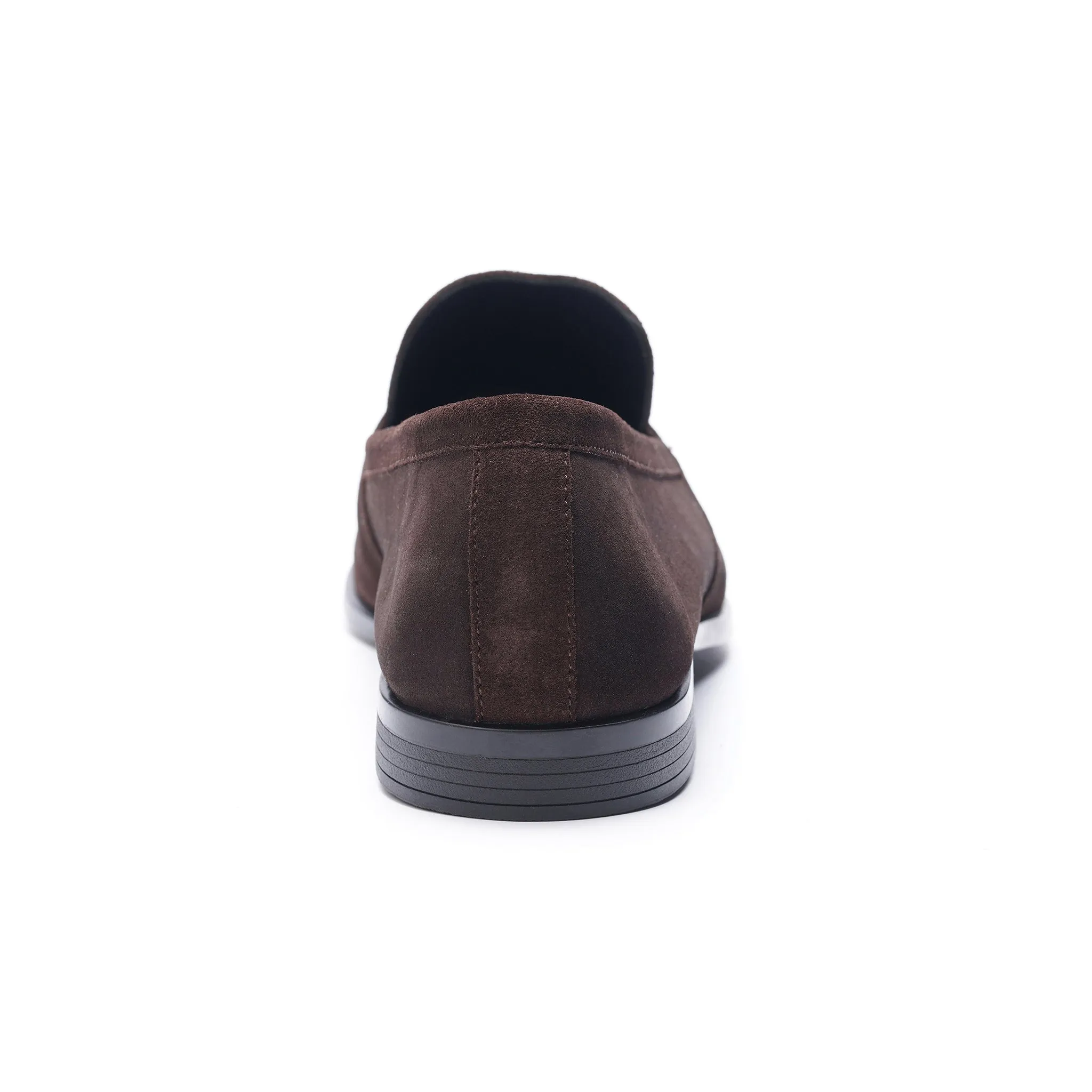 Louis Bit Loafer, Suede // Brown Suede
