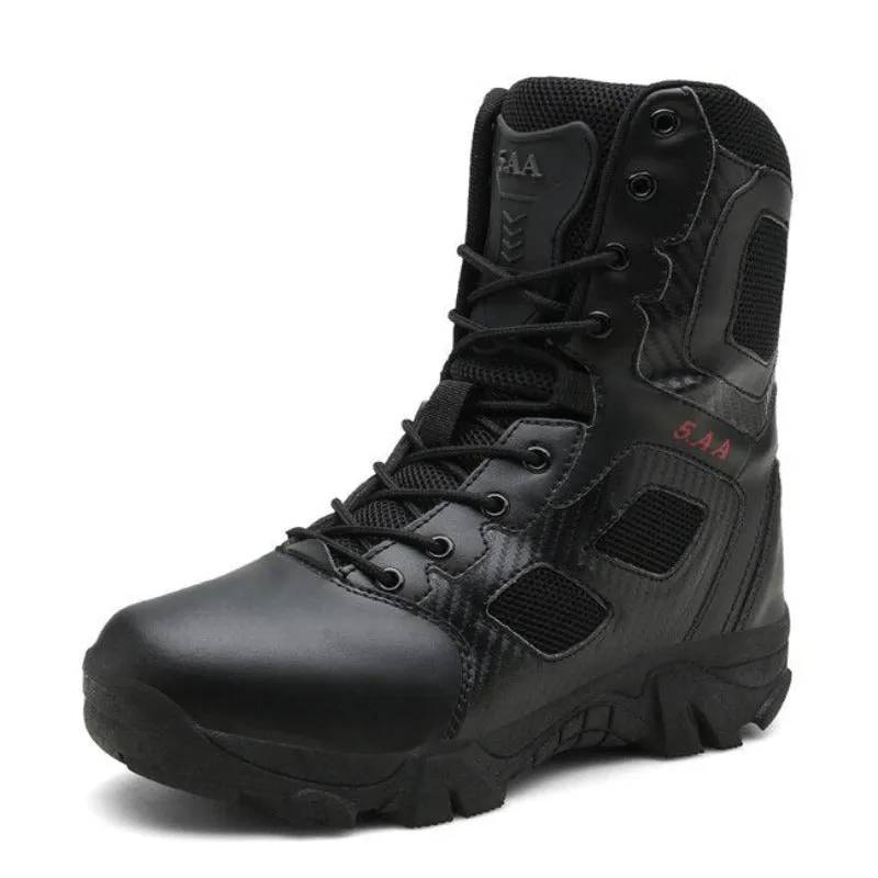 Men Waterproof Outdoor Hiking Army Boots