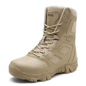 Men Waterproof Outdoor Hiking Army Boots