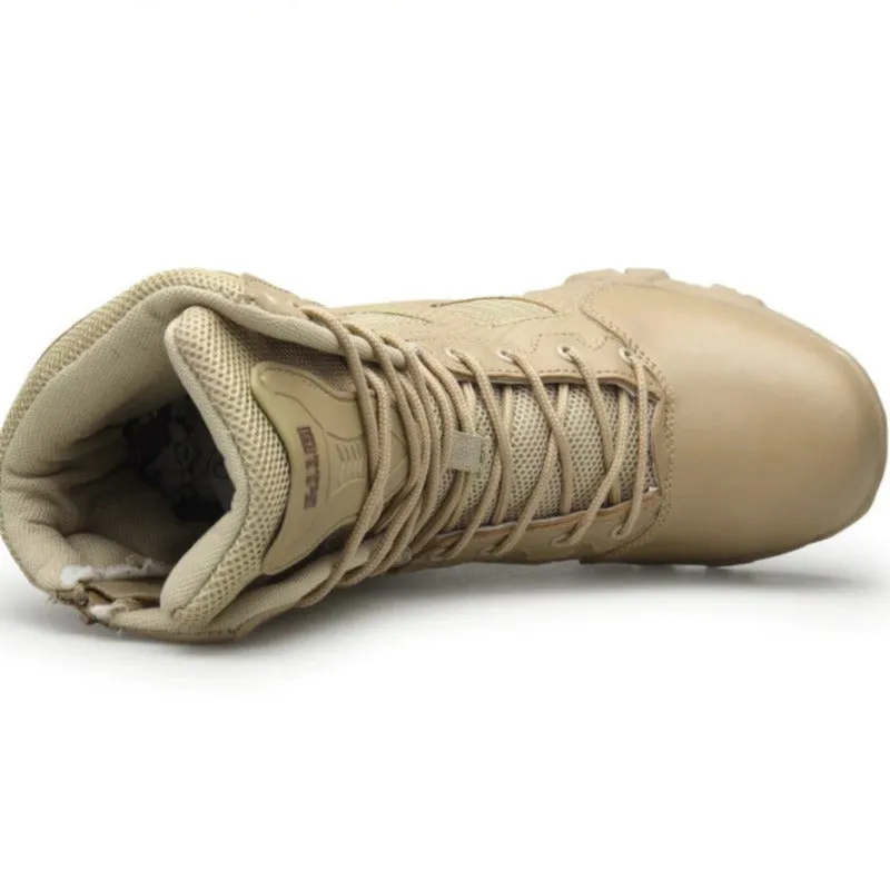 Men Waterproof Outdoor Hiking Army Boots