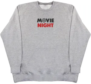 Movie Night - Huge Oversized Hoodless Hoodie