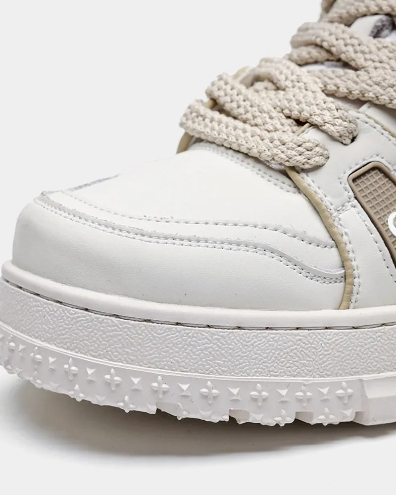 Niceprimes High Street Premium White Couple Sneakers