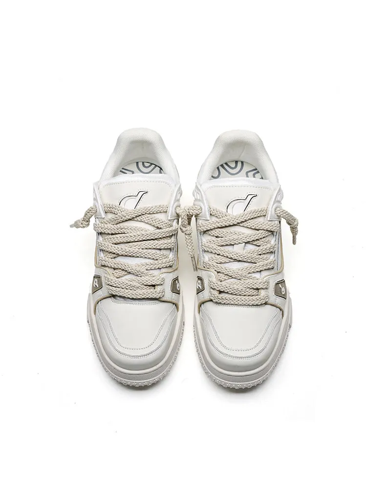 Niceprimes High Street Premium White Couple Sneakers