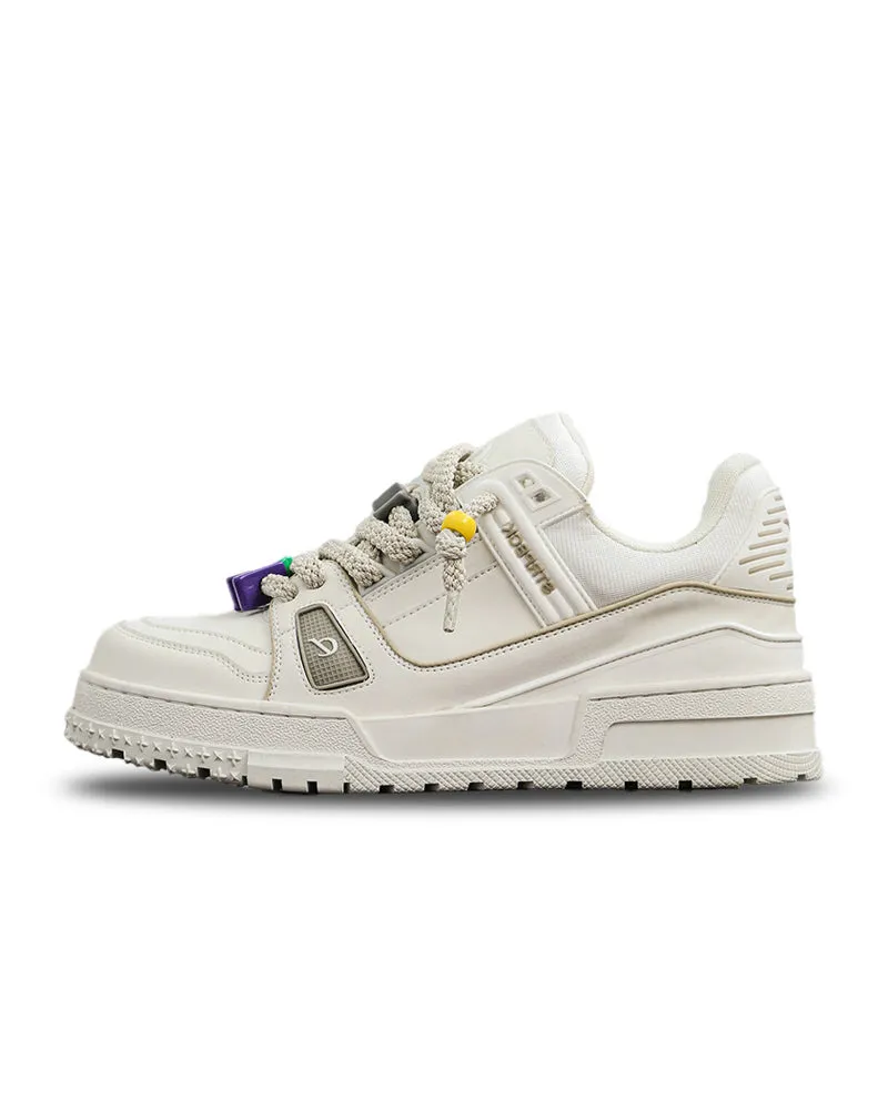 Niceprimes High Street Premium White Couple Sneakers