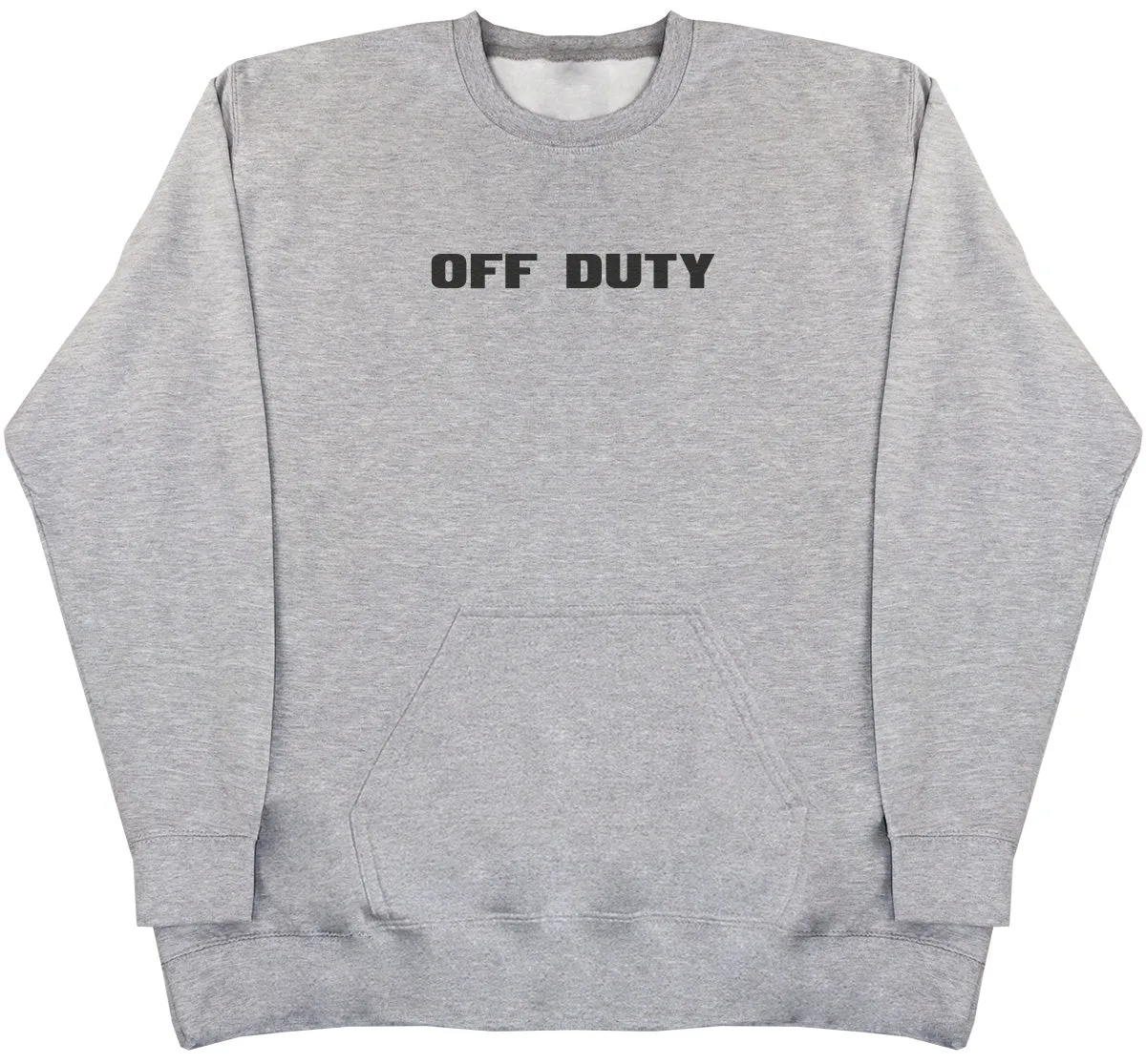Off Duty - Huge Oversized Hoodless Hoodie