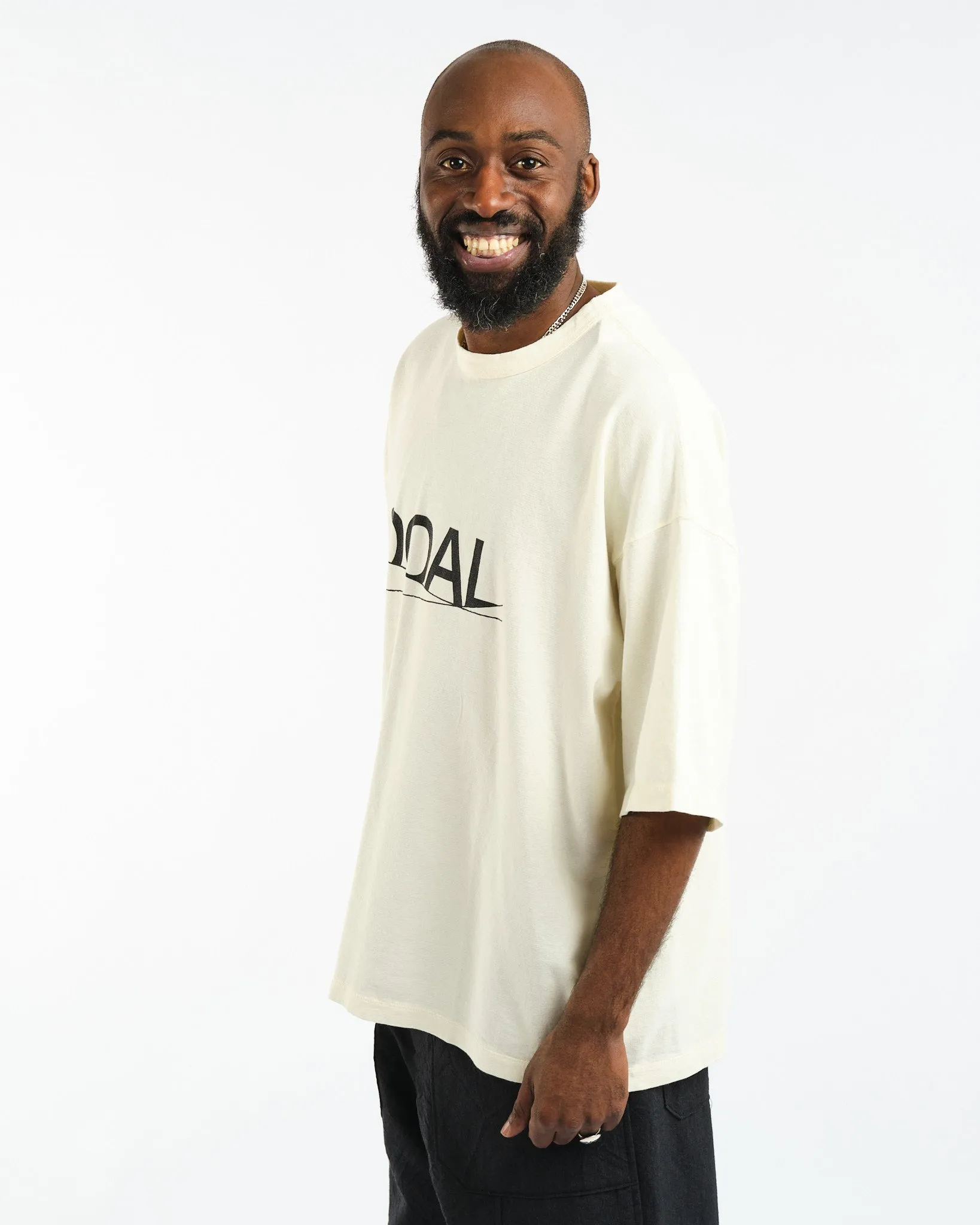 OOAL Oversized Tee Ecru