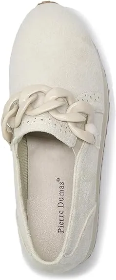 Pierre Dumas Women's Paloma-1 Platform Loafer - Ivory 82506-475