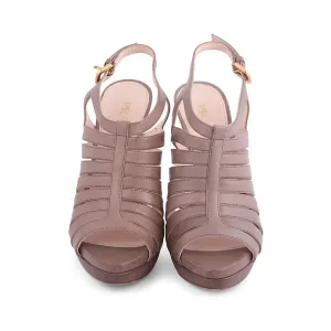 PRADA BEIGE LEATHER MULTISTRAP SANDALS SHOES SIZE 37 1/2 UK 4 1/2 US 7 1/2 LADIES