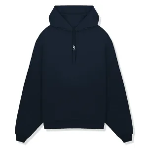 Represent 247 Oversized Navy Blue Hoodie