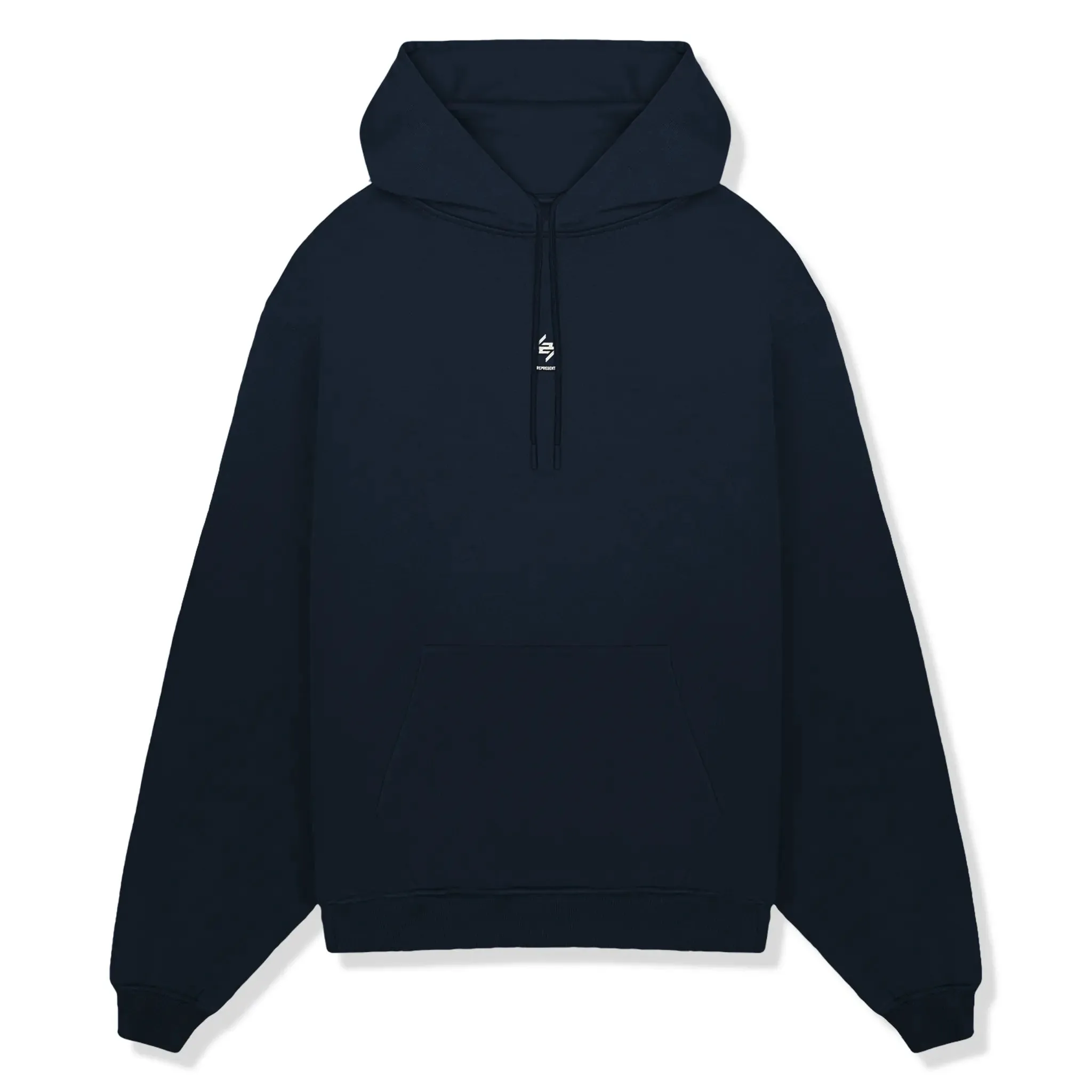 Represent 247 Oversized Navy Blue Hoodie
