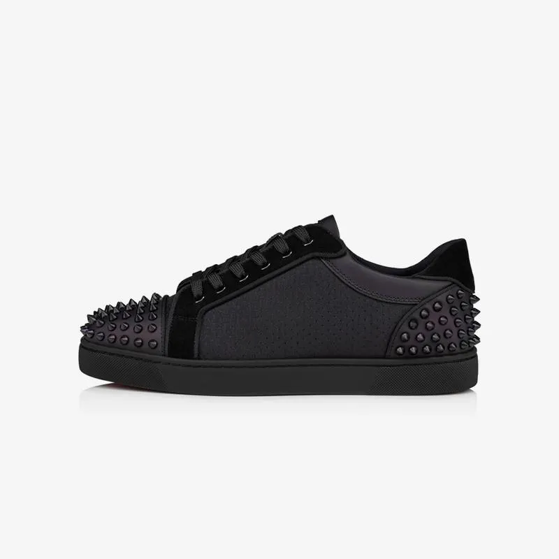Spikes Fabric Sneakers Suede Street Style
