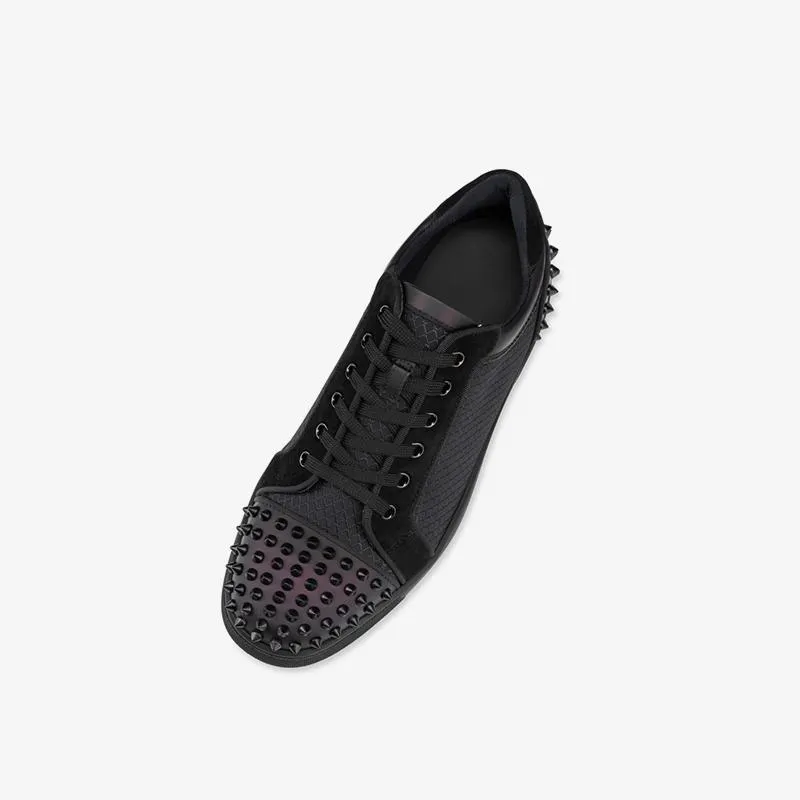 Spikes Fabric Sneakers Suede Street Style