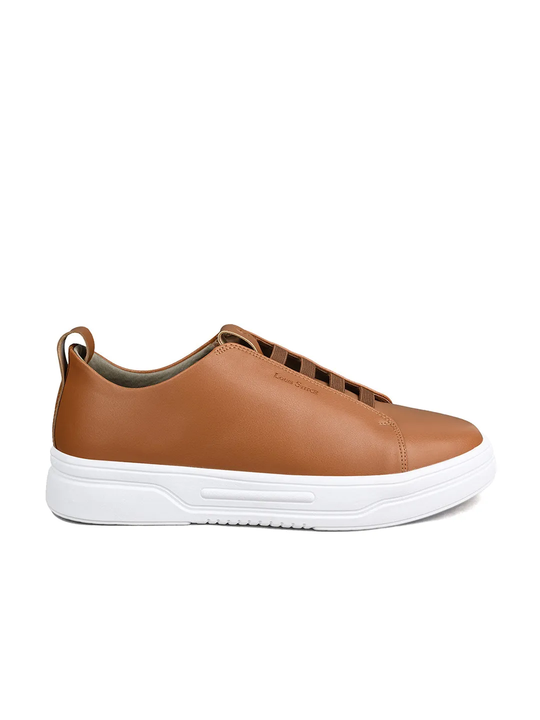 Tan Casual Slip-On Sneakers for Men