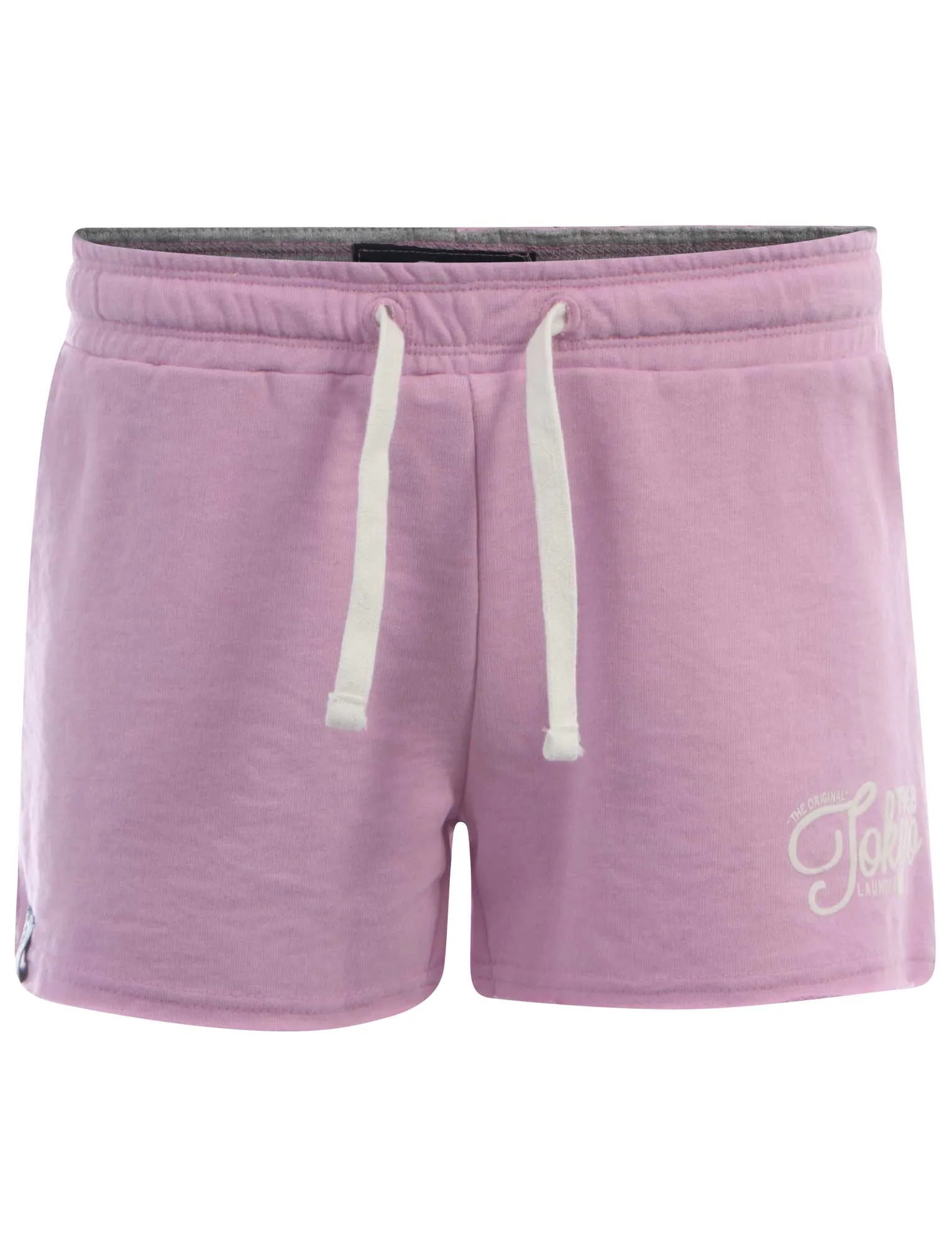 Tokyo Laundry Laura pink sweat shorts